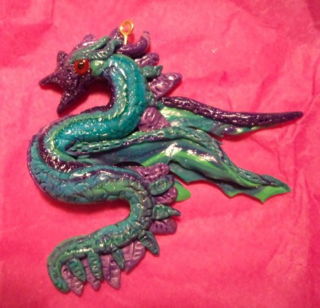 dragon du vent 6 cm x 5 cm